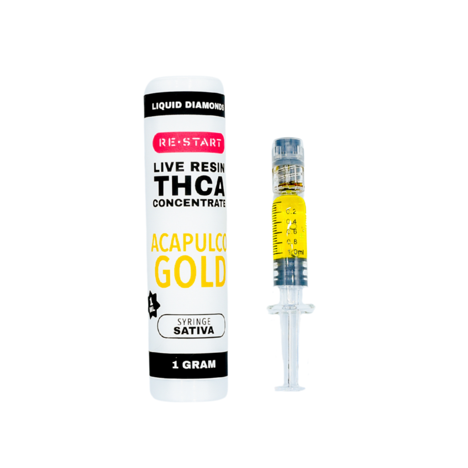 THCA Dab Syringe Acapulco Gold (S) Live Resin / 1ml/1G